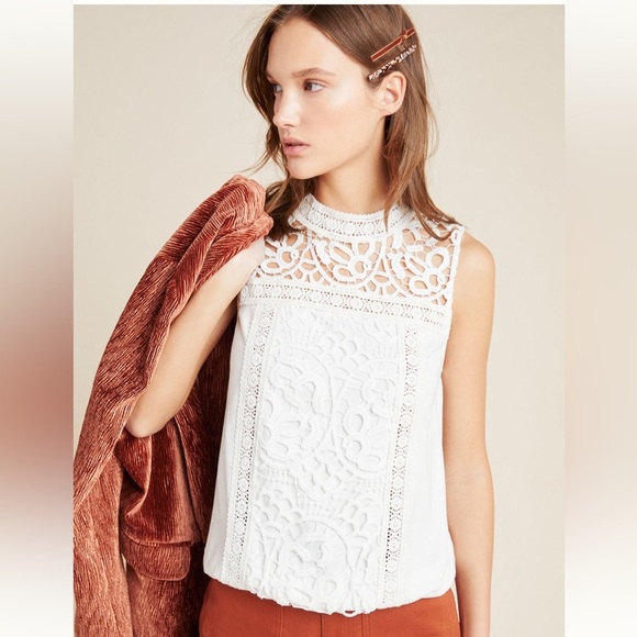 Anthropologie Tops - Anthropologie Luna Lace Top